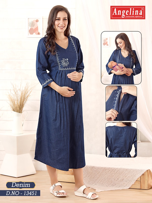 Pure Cotton Nighty for Womens in Mumbai at best price by Angelina Lifestyle  - Justdial